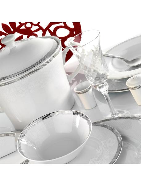 Kütahya Porselen İris 97 Parça Desen Yemek Takımı | Yuvarlak | 12 Kişilik | 51256-Copy