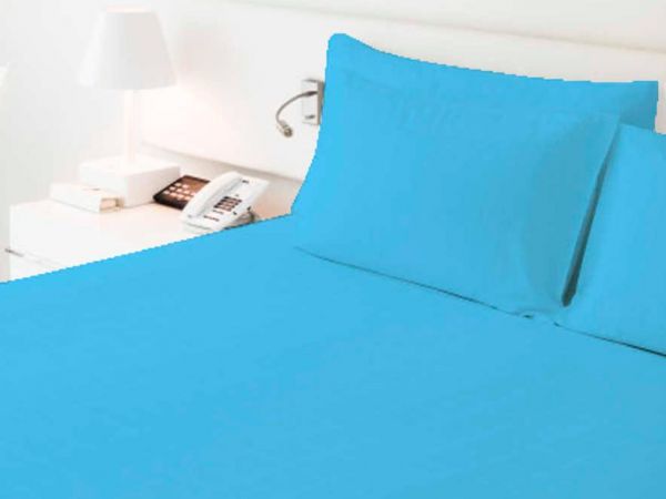 Çeyizdiyarı Daily Çift Kişilik Lastikli Çarşaf Seti Turkuaz