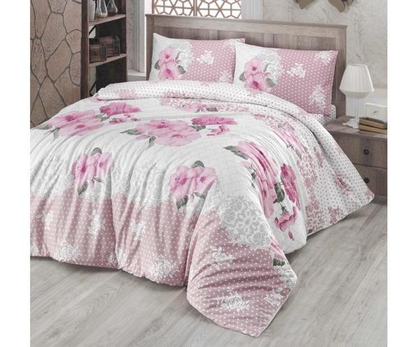 Altınbaşak Ranforce Nevresim Takımı Güldem | 4958