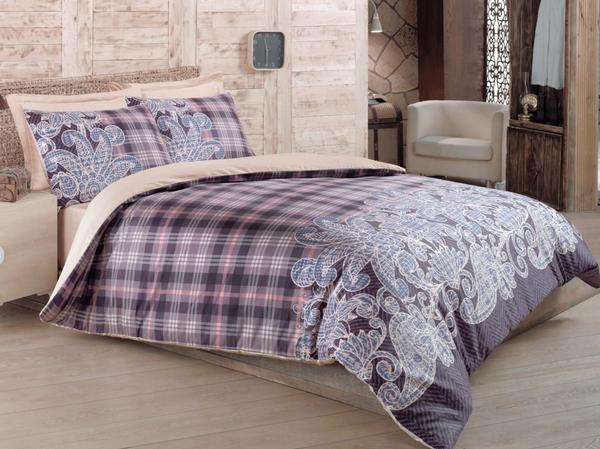 Cotton Box Saten Yasemin Çift Kişilik Nevresim Takımı Bej | Cotton Box