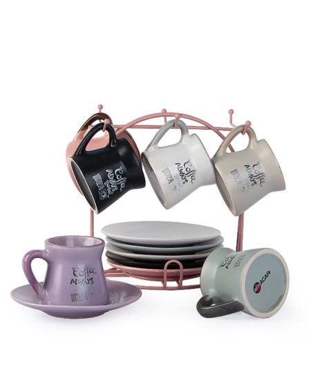 Acar | Ensemble de tasses en céramique pour 6 personnes