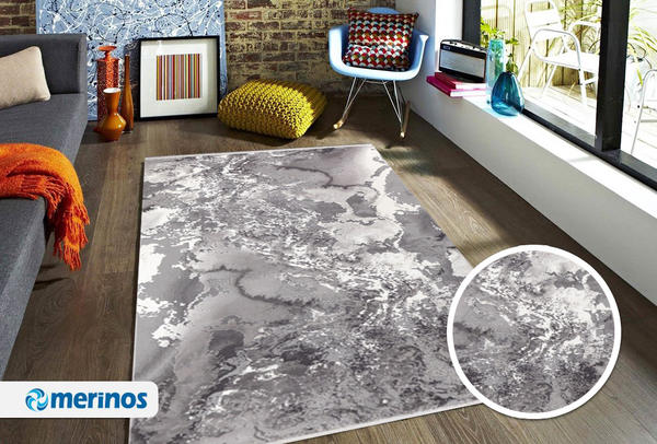 Merinos Therapy Modern Halı | Gri | 19112-995-Grey