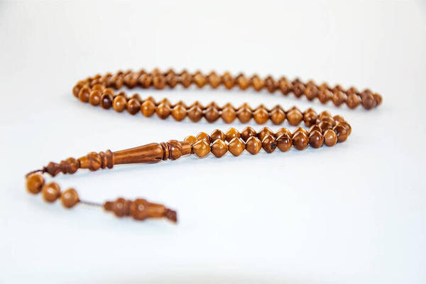 Kuka Rosary - 99 Pieces - 7 mm İstanbul Model Natural