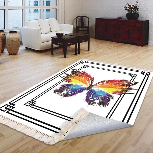 Milano Yıkanabilir Dekoratif Halı Kaymaz Taban | 8mm | MLN-HS299-1