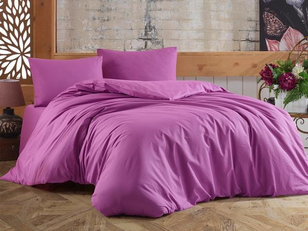 Ensemble de housse de couette simple Dowry Land Almond Violet