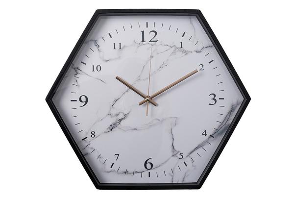 Bavary | Duvar Saati | Mermer Desenli | By-2157-3