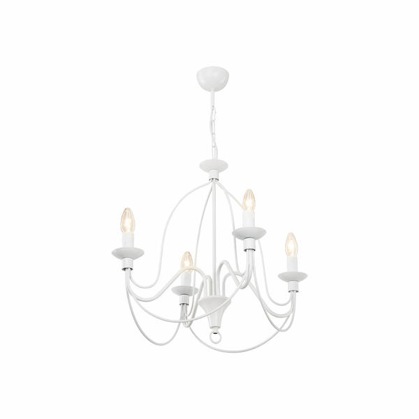 Alena 4In1 Chandelier White