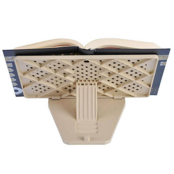 Plastic Rahle - Practical Rahle - Tabletop Rahle - Book Reading Stand - Cream Color