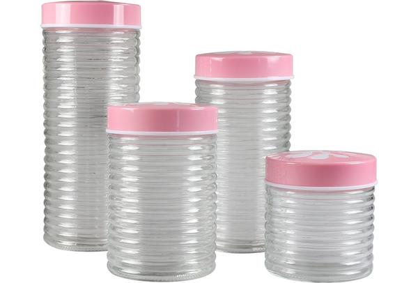 Schäfer Kavanoz Seti 4 Parça Kar Tanesi Krem