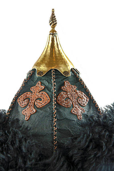 Sultan Kılıçaslan Börkü - Hakiki Deri - Koyun Kürklü