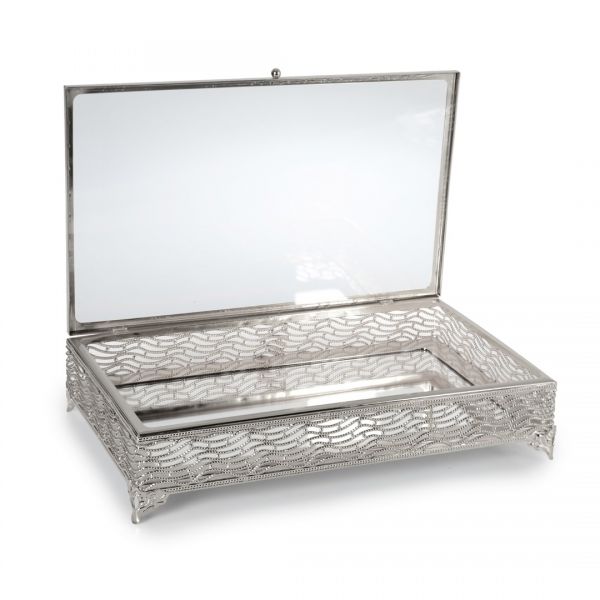 A0392S 16 MUSTERBEDECKTE BOX 26 * 37 CM | SILK-HLV066