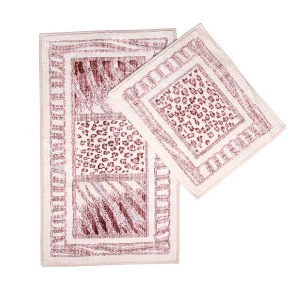 Minteks Safari 2-teiliges Baumwollschrank-Set - Perlenrot