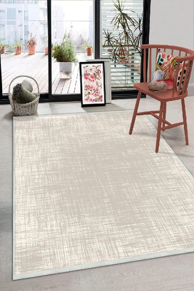 Birkilim Yıkanabilir Dekoratif Halı İpeksi Kaymaz Taban | MLN-IP-HS-182