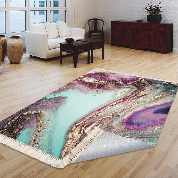 Milano Yıkanabilir Dekoratif Halı Kaymaz Taban | 8mm | MLN-HY-824