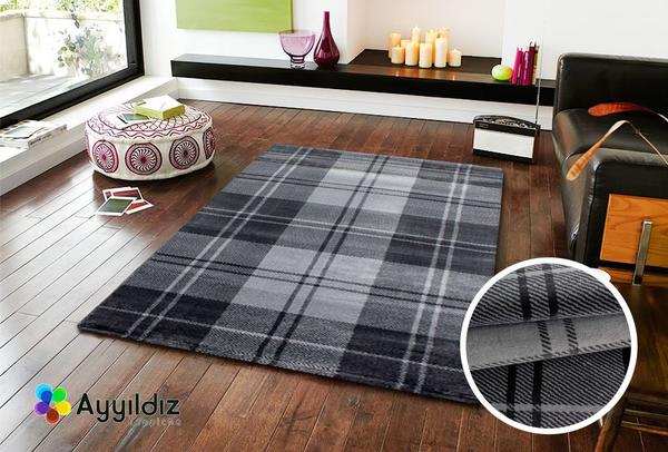 Ayyıldız Miami Halı 100% PP Heatset 12mm 2300gr | Gri | 6610Grey