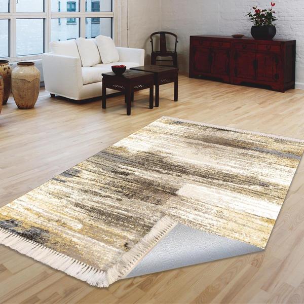 Milano Yıkanabilir Dekoratif Halı Kaymaz Taban | 8mm | MLN-HS216-1