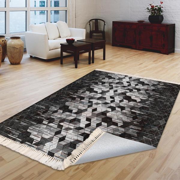 Milano Yıkanabilir Dekoratif Halı Kaymaz Taban | 8mm | MLN-HY-1283