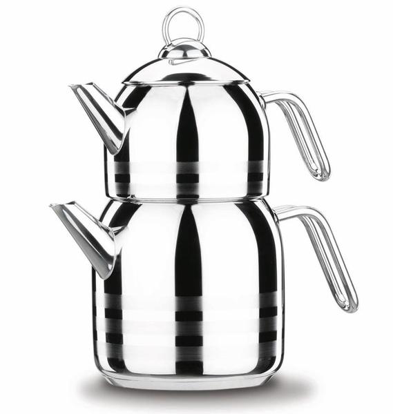 Korkmaz Astra Çaydanlık Paslanmaz Çelik 2.9 Litre | İndüksiyon | A098