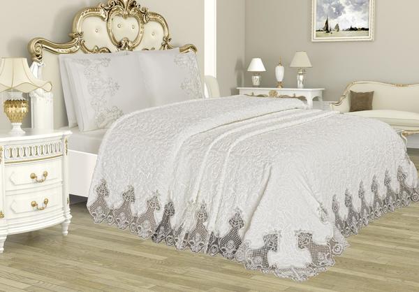 Ensemble de couvertures dot Dubai Cream
