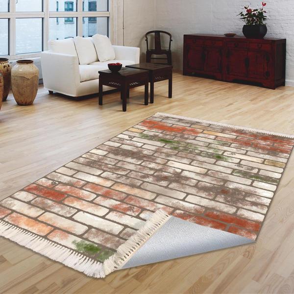 Milano Yıkanabilir Dekoratif Halı Kaymaz Taban | 8mm | MLN-HS367-1