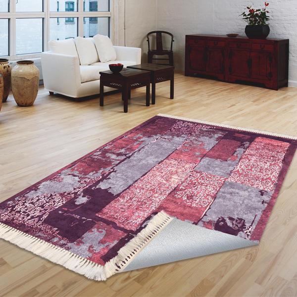 Milano Yıkanabilir Dekoratif Halı Kaymaz Taban | 8mm | MLN-DOT-HT193