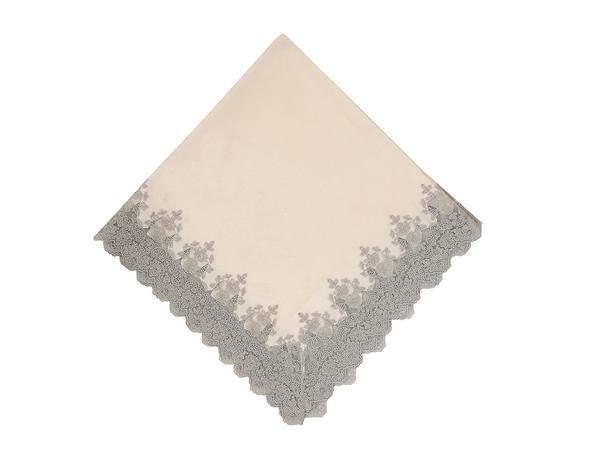 Samt Französisch Buddha Luxus Bundle Creme Grau