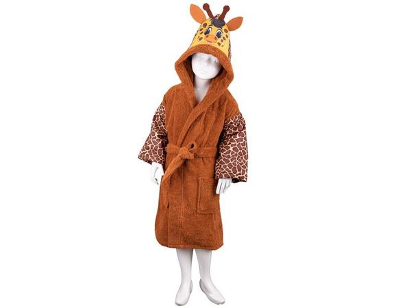 Giraffe 100% Baumwolle Kinder Bademantel 13-14 Jahre