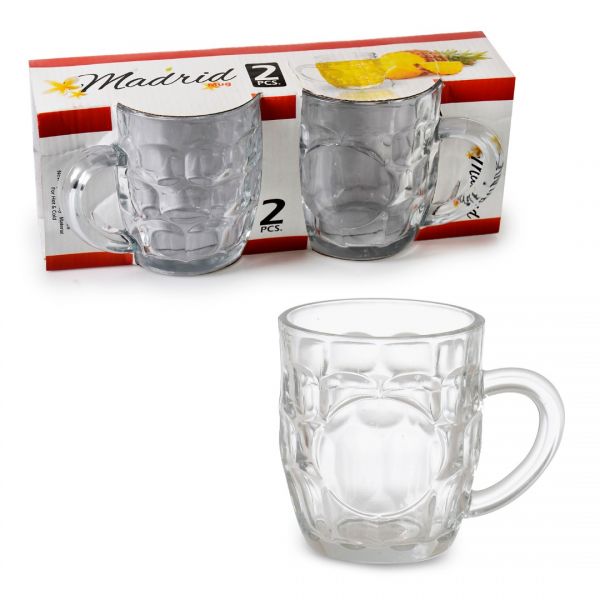 MADRID MUG CAM 2LI KUPA 220 cc |IPEK-11078