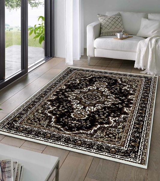 Birkilim Yıkanabilir Dekoratif Halı İpeksi Kaymaz Taban | MLN-IP-SD-526