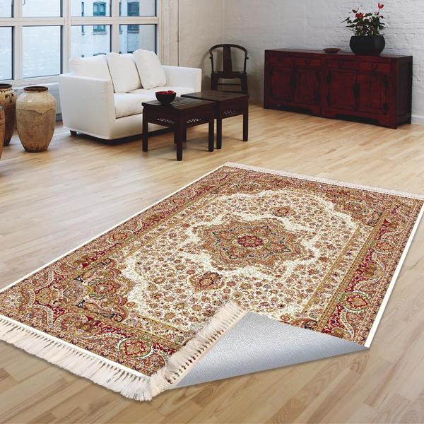 Milano Yıkanabilir Dekoratif Halı Kaymaz Taban | 8mm | MLN-DOT-HT071