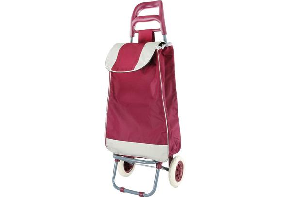 Dekonaz Alışveriş Arabası | Bordo | MCK-0001-Weinrot