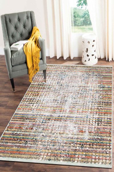 Birkilim Yıkanabilir Dekoratif Halı İpeksi Kaymaz Taban | MLN-IP-SD-230