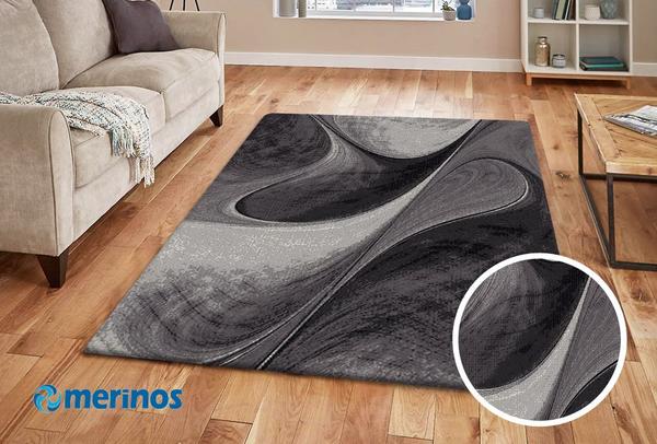 Merinos Brilliance Halı | Gri | 662-995-Light-Grey