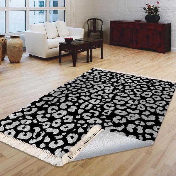 Milano Yıkanabilir Dekoratif Halı Kaymaz Taban | 8mm | MLN-DOT-HT931