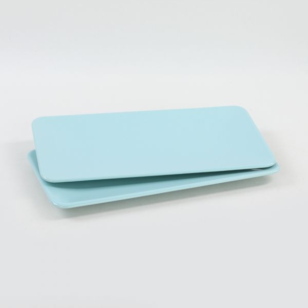 Keramika | 2'li Siera Turkuaz Kayık Tabak 33 Cm