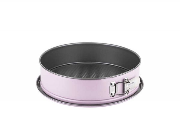 Tantitoni | Pembe Kelepçeli Yuvarlak Kek Kalıbı 26 cm