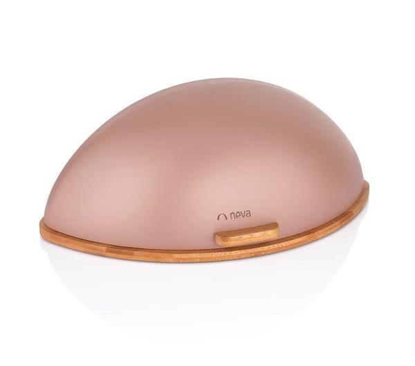 Neva Sweet Badem Ahşap Ekmeklik | Rose Chocolate | N2652