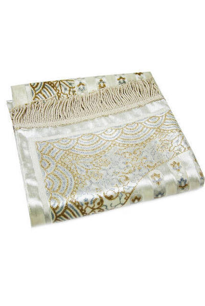 سجادة صلاة فضية فاخرة جينوفا 2