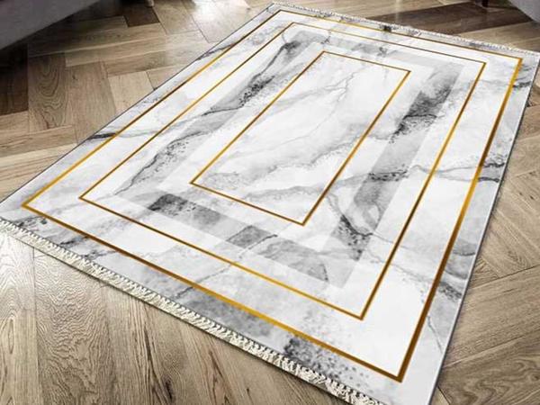 Non-Slip Sole Digital Printing Velvet Carpet Shape 80x140 Cm