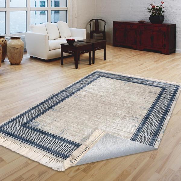 Milano Yıkanabilir Dekoratif Halı Kaymaz Taban | 8mm | MLN-DOT-HT669