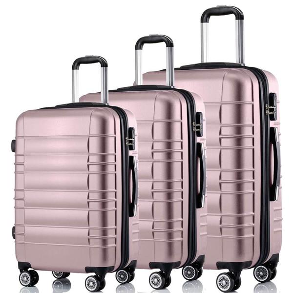 Hoffmans 3-Koffer-Set | Pink | 02013