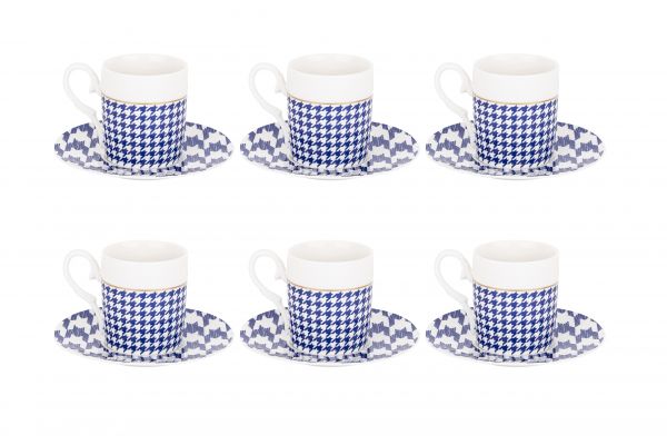 012-01-6lı kazayağı new bone kahve fincan takımı