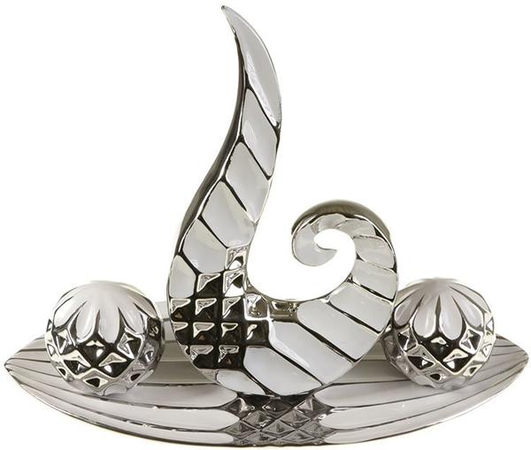 Almina Vazo Seti - 4 Parça Gümüş