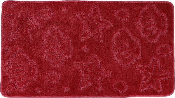 Duygu 3 Parça Banyo Paspas Seti Mercan