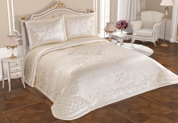 Belenay Double Bed Cover - Ahuse Cream