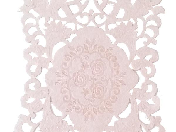 Schneeglöckchen Lux Velvet Runner Powder