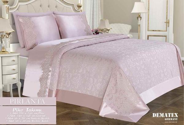 Dematex Pike Takımı Pırlanta Pembe 2 Kişilik