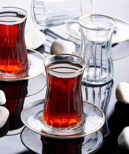 12 Parça Gülfem Çay Seti