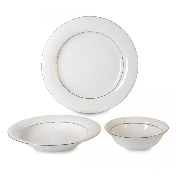 İpek Züccaciye | 18 Parça Rad Porselen Yemek Takımı