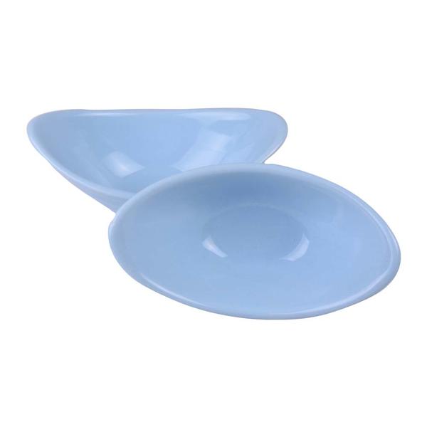 Glace Blue Gondola Snack 16 cm 6 pièces | Keramika